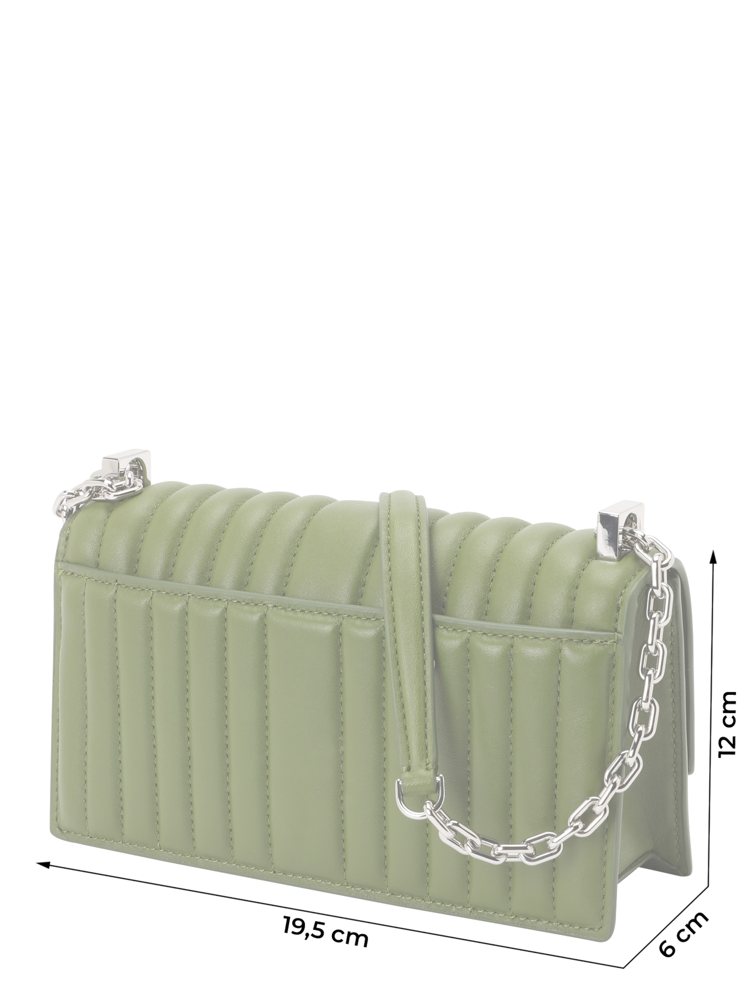 Geantă de umăr 'Deco Quilted Mini Flap Chain Crossbody' de la Kate Spade pe verde