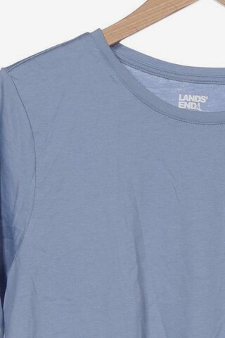 Lands‘ End Langarmshirt M in Blau