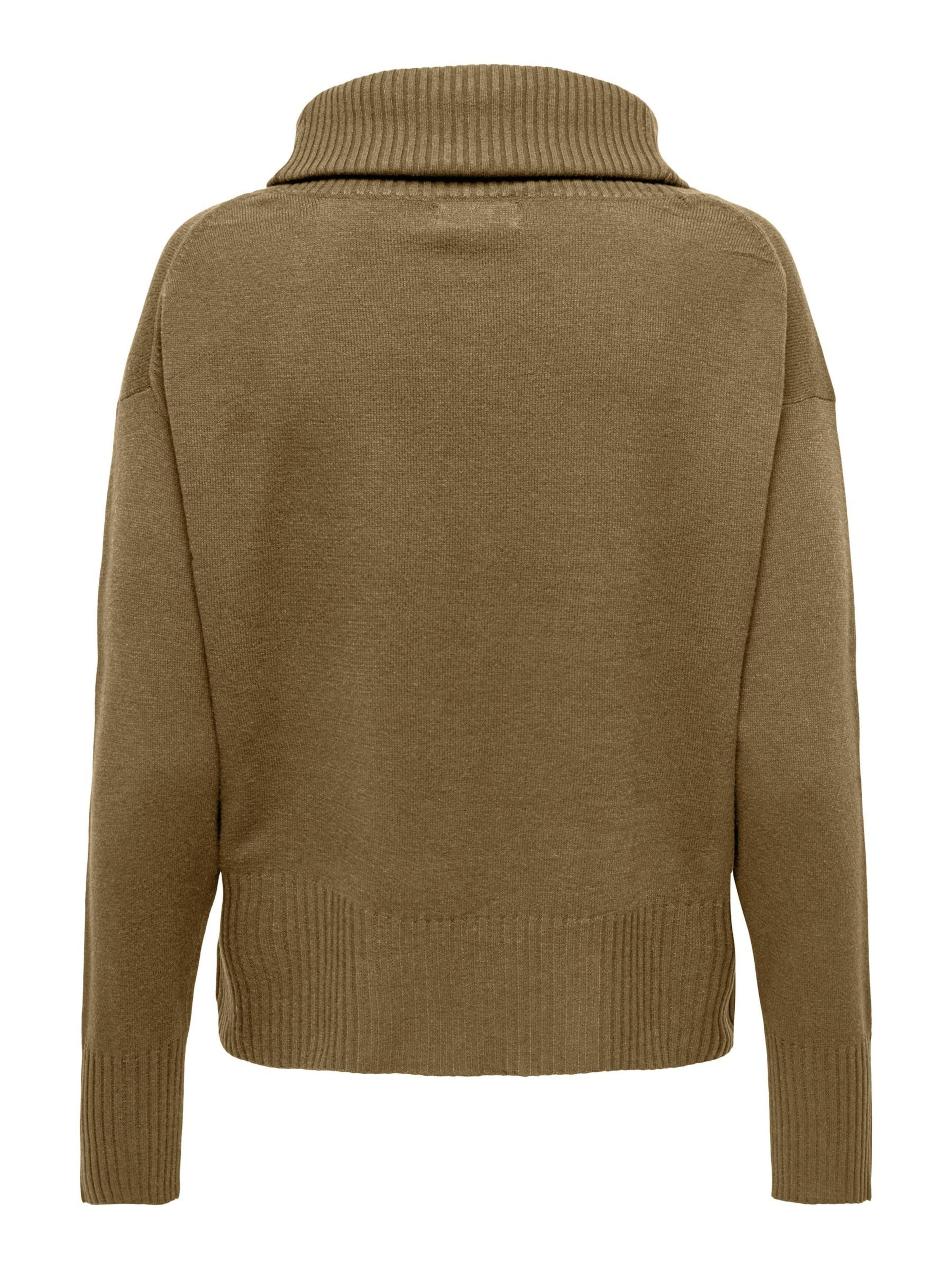 JDY Sweater 'PRIME' in Brown