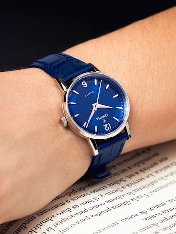 Montre à affichage analogique 'Festina - Watch Correa Clasico - Quartz watch movement - Watch case width: 29 mm' FESTINA en bleu : devant