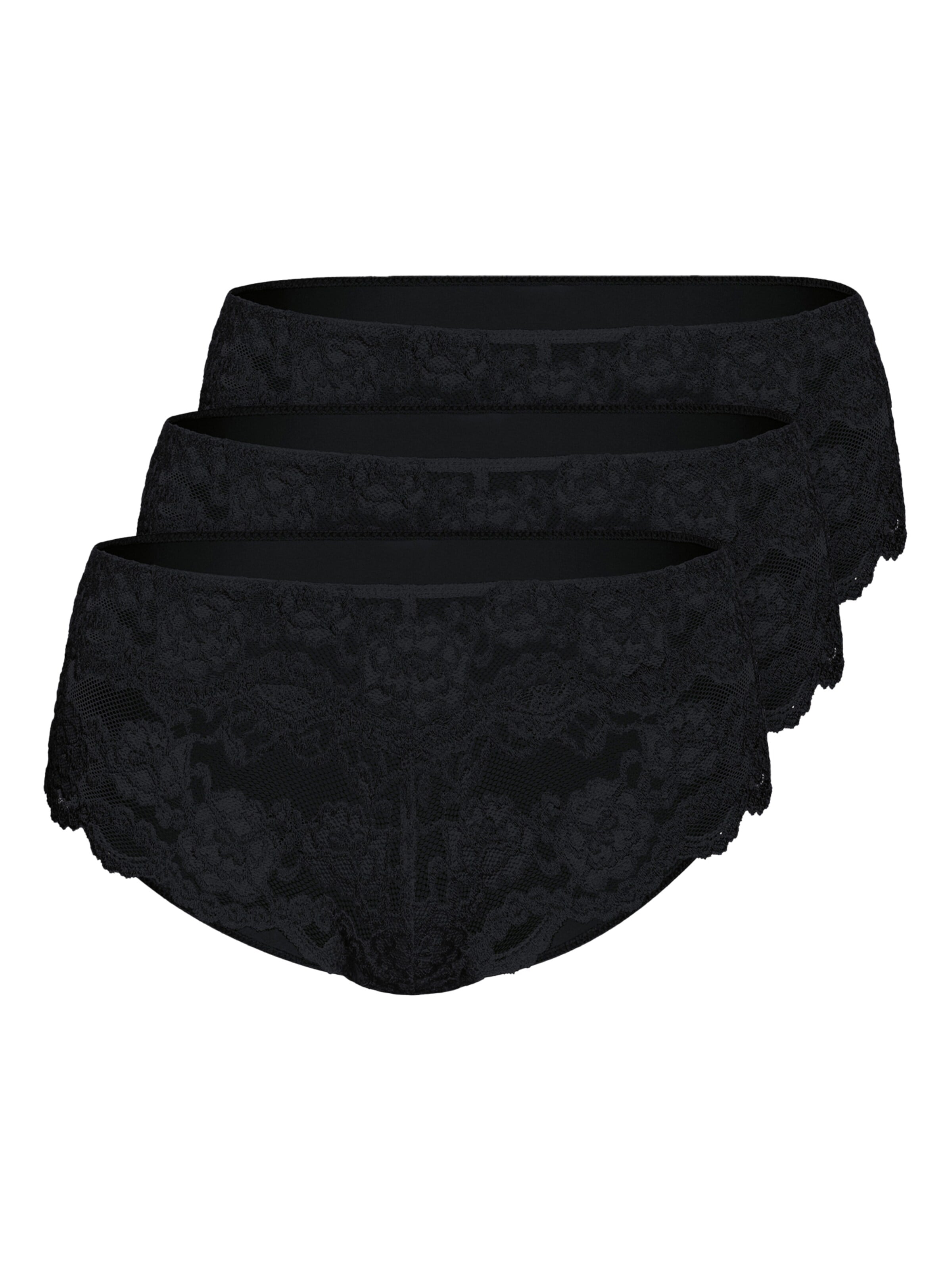 sassa Boyshorts in Black: front