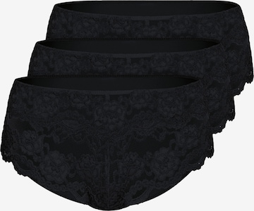 sassa Panty in Schwarz: Vorderseite