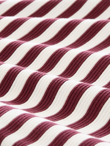 TOM TAILOR Sweter 'Ottoman' w kolorze fioletowy