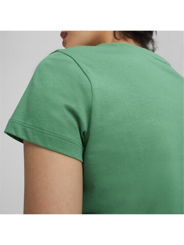 PUMA Shirt 'Ess+ Script'‌‌‌‌‌‌‌‌‌‌ in Grün