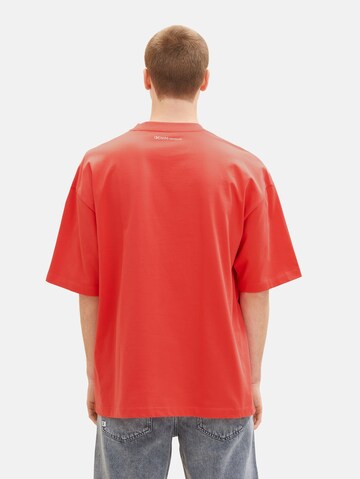 TOM TAILOR DENIM - Camisa em vermelho