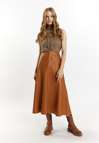 Jupe DreiMaster Vintage en marron