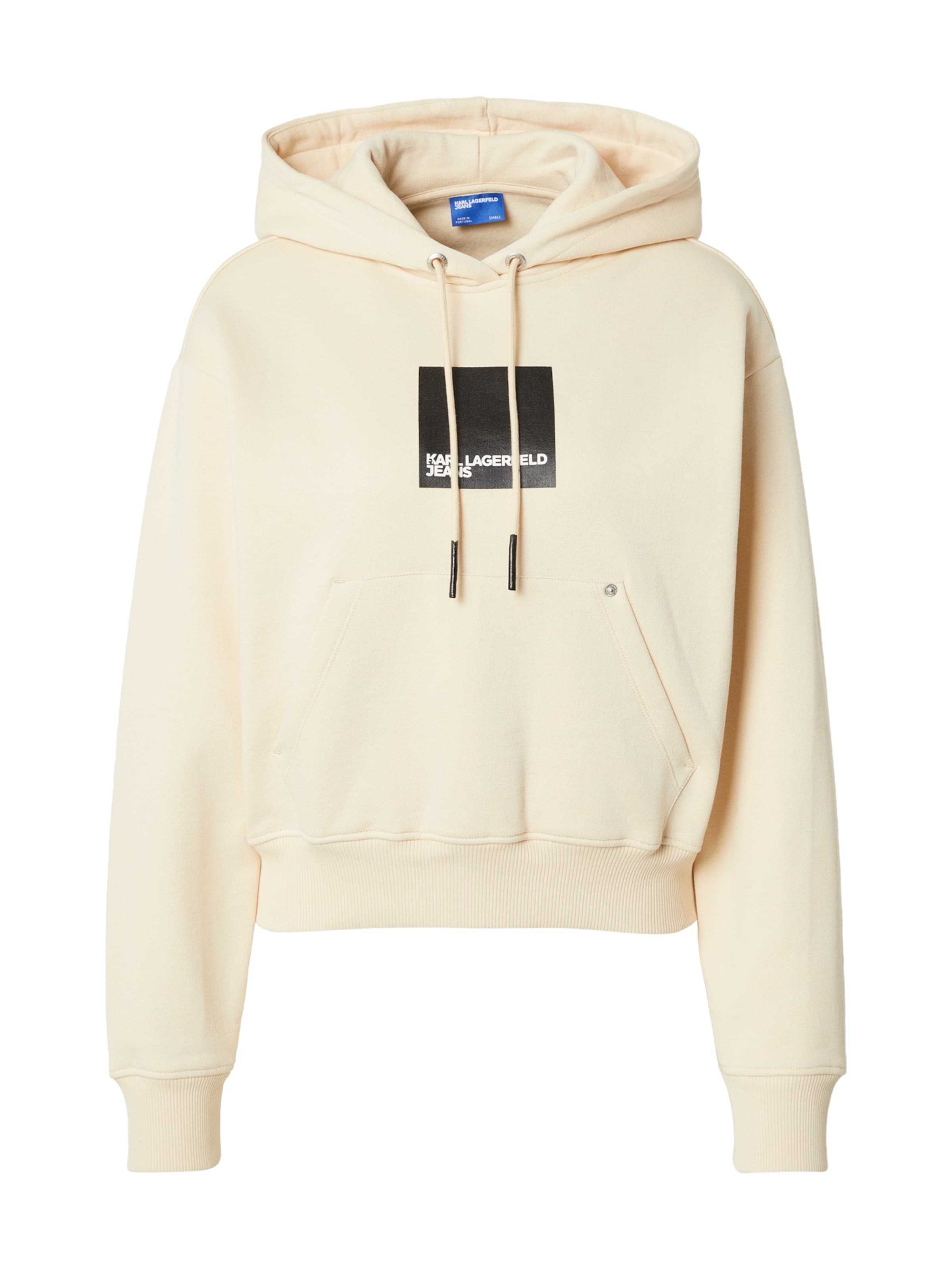 KARL LAGERFELD JEANS Свитшот в Светло-коричневый / Черный / Белый, Обзор товара