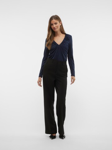 zils VERO MODA T-Krekls 'HANNA BIANCA'