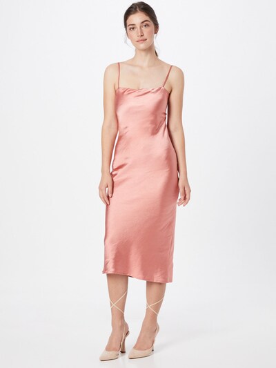 Rochie de cocktail 'PORTRAIT' Love Triangle pe roz, Vizualizare model