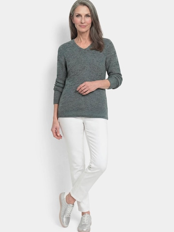 Pull-over Goldner en vert