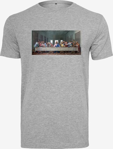 MT Men T-Shirt 'Can´t Hang With Us' in Grau: predná strana