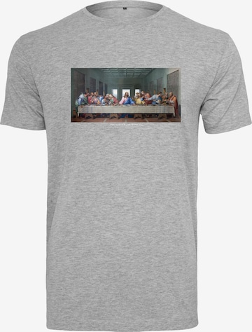 MT Men T-Shirt 'Can´t Hang With Us' in Grau: predná strana