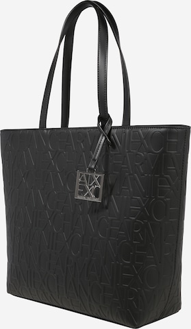 ARMANI EXCHANGE Shopper in Zwart