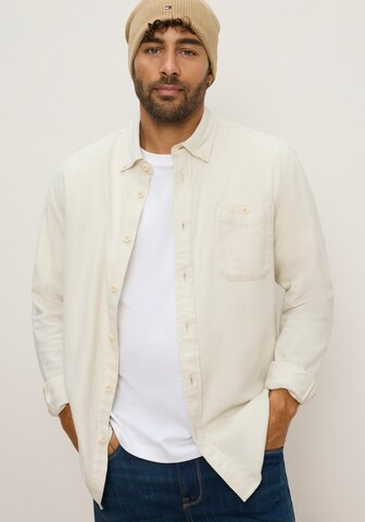 Man's World Regular fit Button Up Shirt in Beige: front