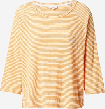 T-shirt s.Oliver en orange : devant