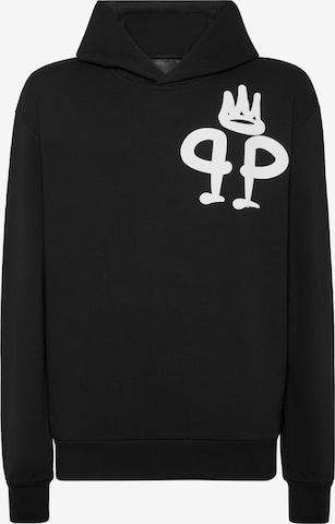 Philipp Plein - Sweatshirt 'King' em preto: frente
