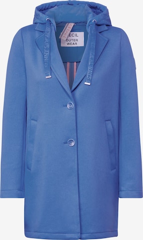 CECIL Преходно палто в синьо: отпред