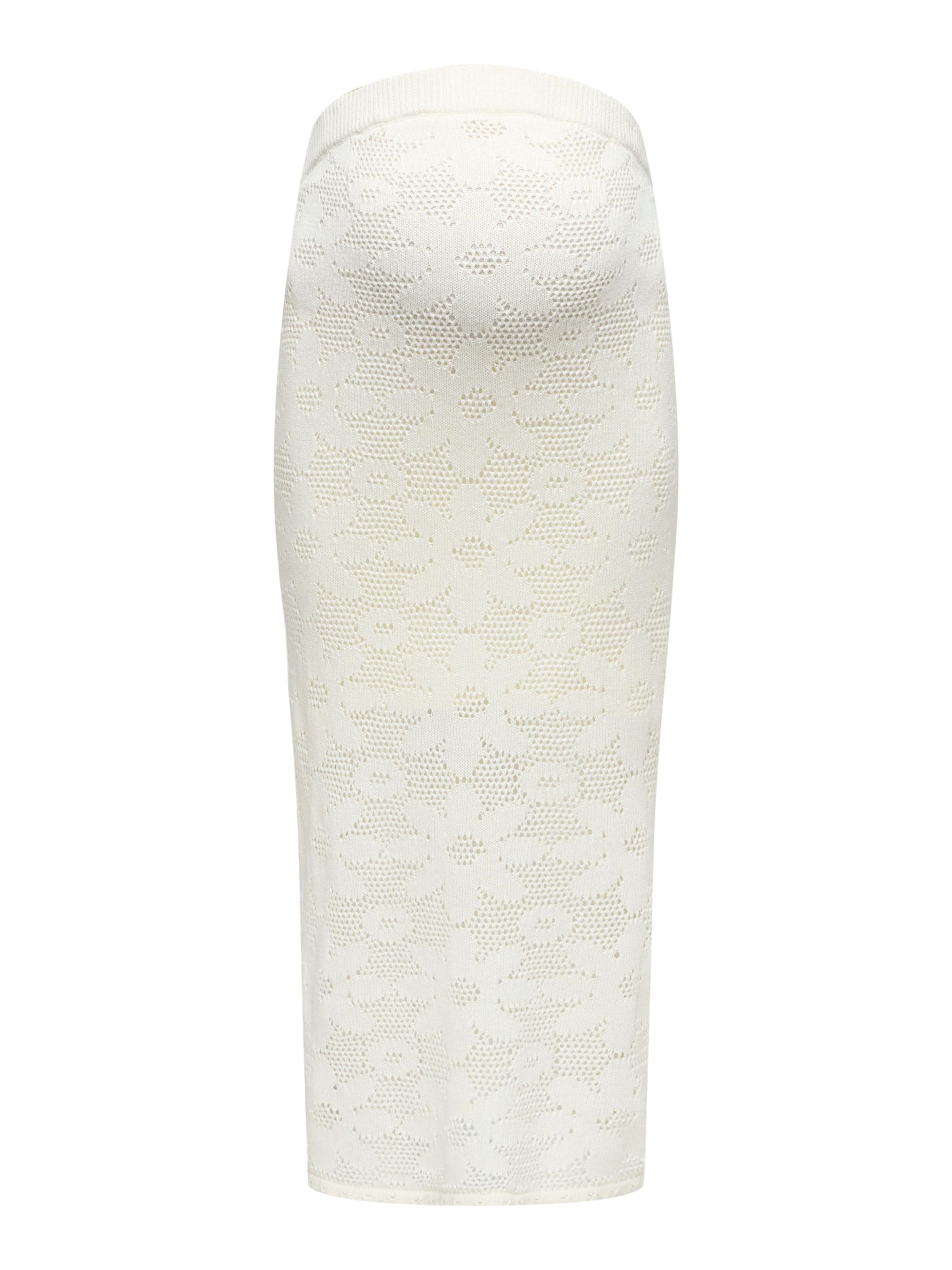 Only Maternity - Falda 'OLMISABELLA' en blanco: frente