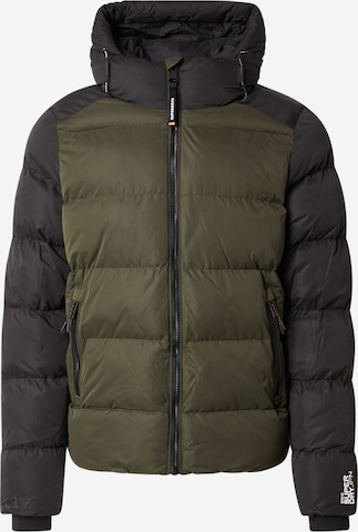 Superdry Jacke in Grün: Vorderseite