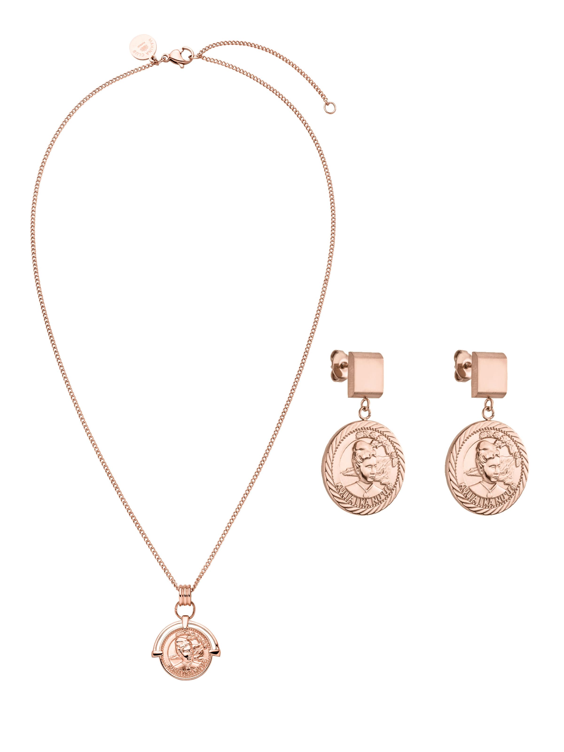 PURELEI Schmuckset 'Mahina Club Lei Edition' in Gold: Vorderseite