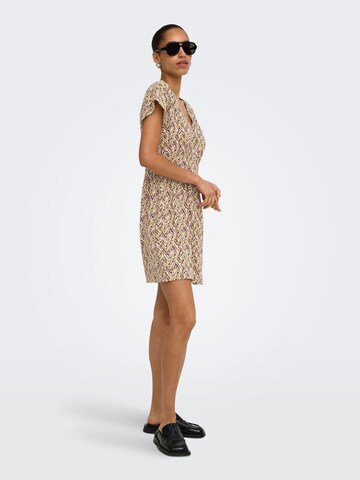 ONLY Kleid 'ONLMette' in Gold