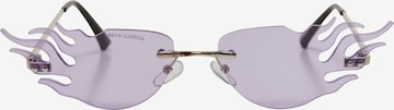 Urban Classics Sunglasses 'Flame' in Silver