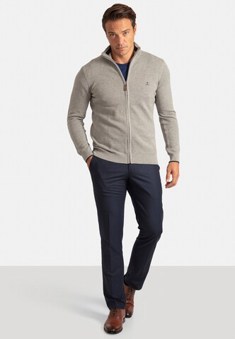 Sir Raymond Tailor Gebreid vest 'Mass' in Grijs