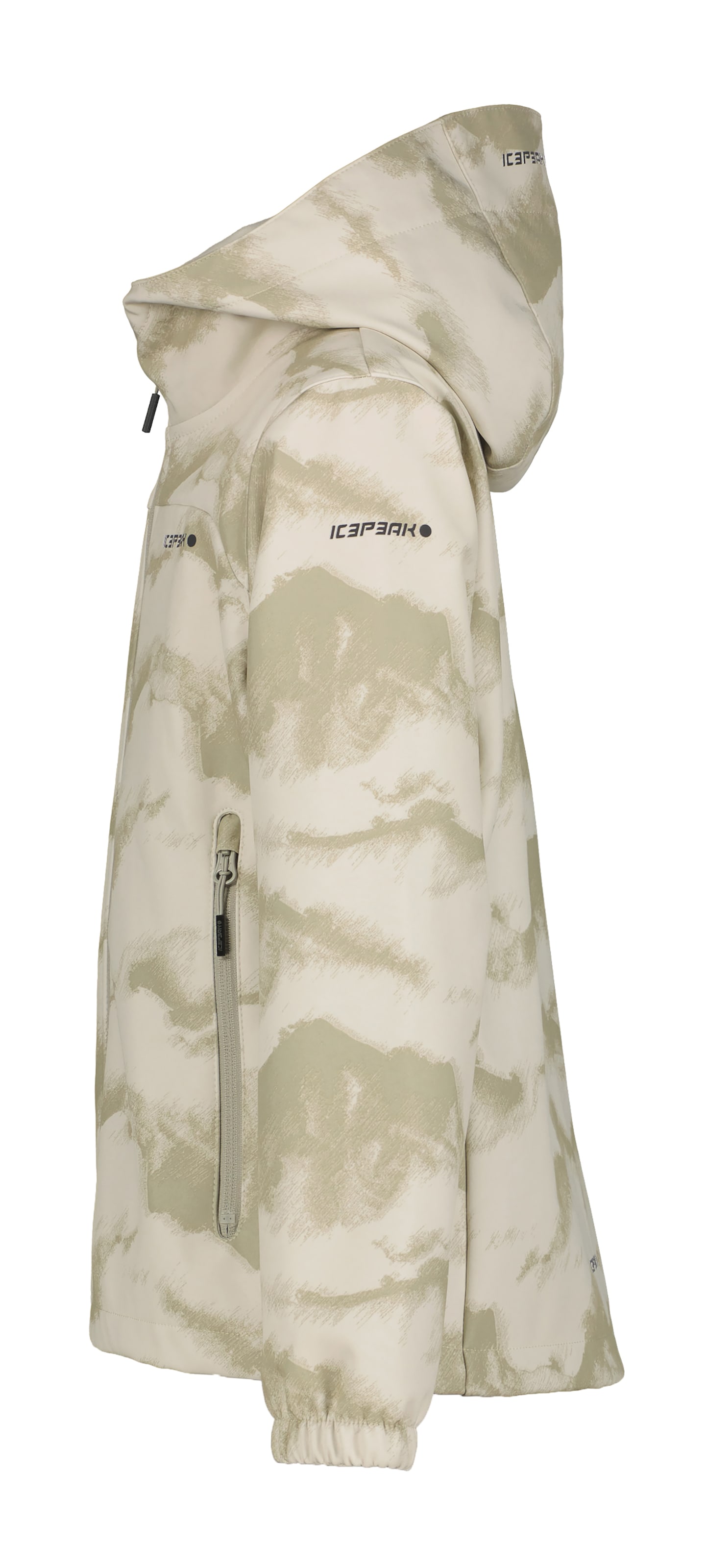 ICEPEAK Outdoor jacket 'Kulm Jr' in Beige