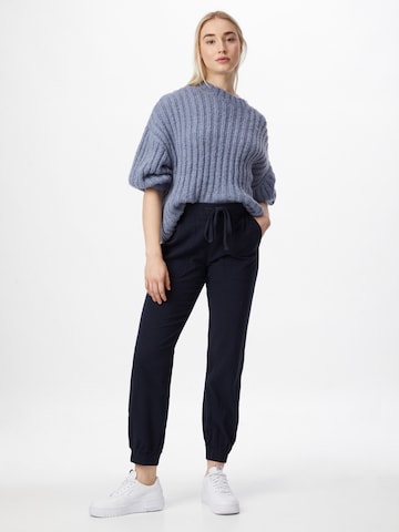 Kaffe Tapered Pants 'Naya' in Blue