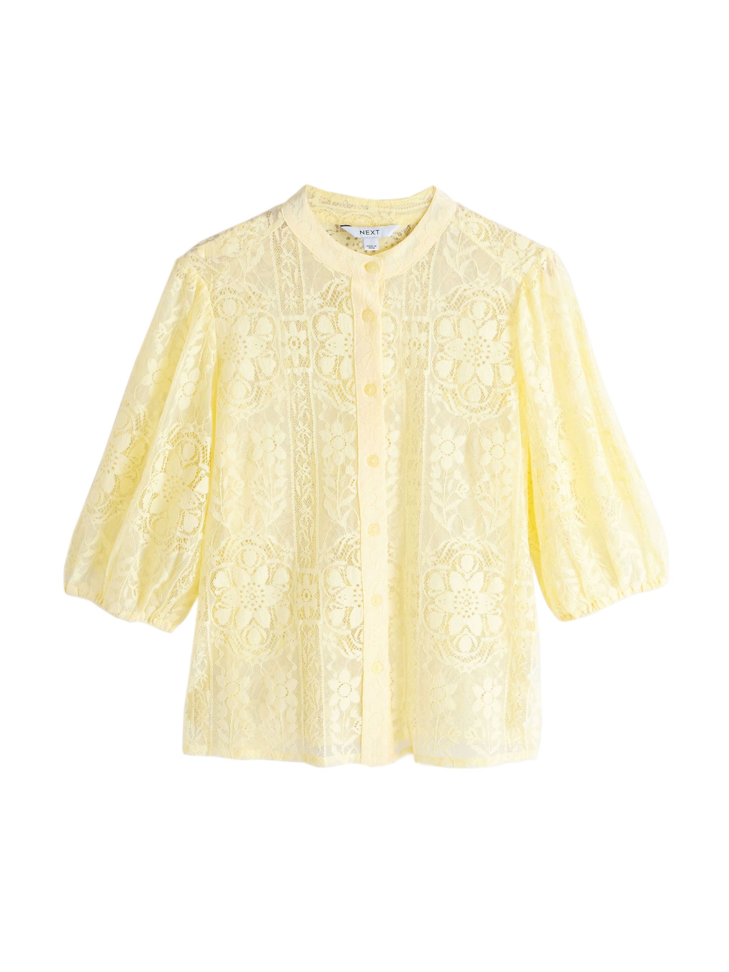 Next Блуза в жълто: отпред