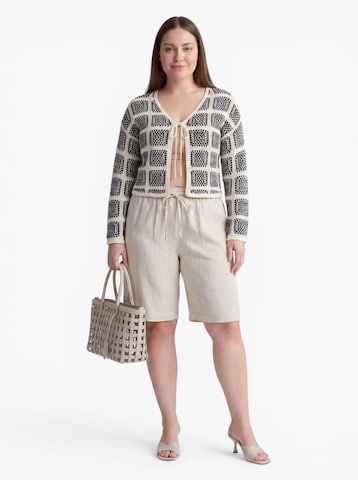 Cardigan 'CARLOA' ONLY Carmakoma en beige