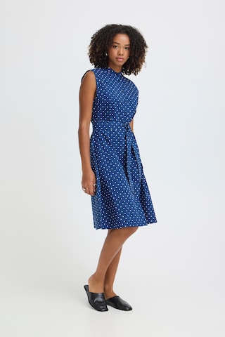 ICHI Dress 'IHFanty' in Blue