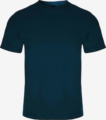 Henderson - Camiseta 'Leichtes Baumwoll-T-Shirt mit Rundhals, T-Line S' en azul: frente