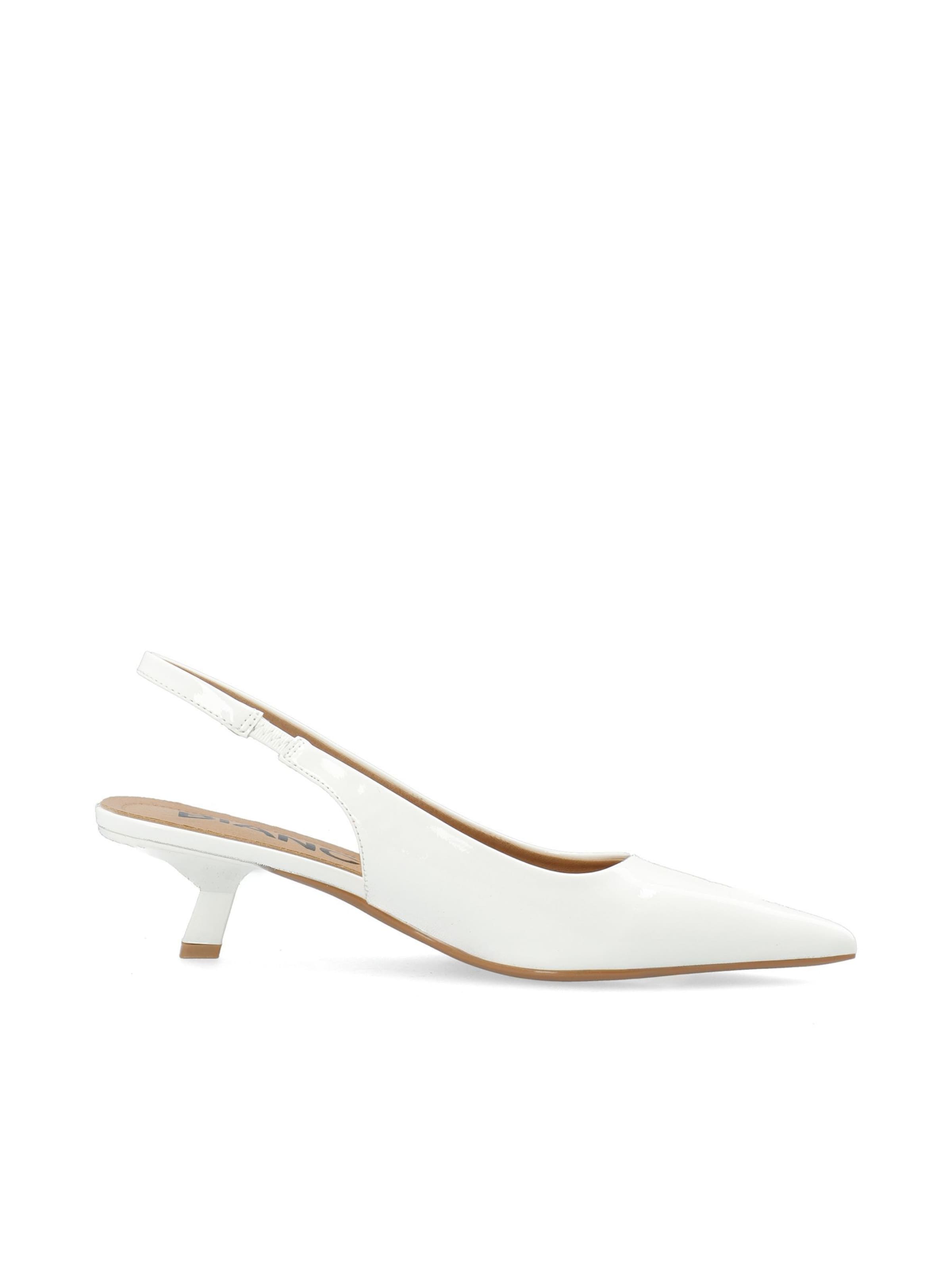 Bianco Slingpumps 'Kristin' i hvid