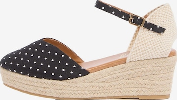 Lipsy Espadrilles - fekete: elől