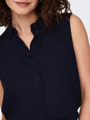 ONLY Blouse 'SECOND' in Blauw