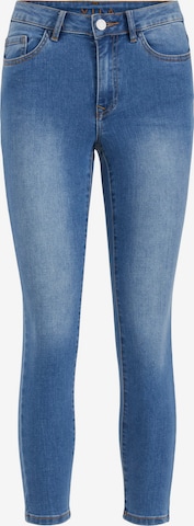 Vila Petite Skinny Jeans 'Ekko' in Blauw: voorkant