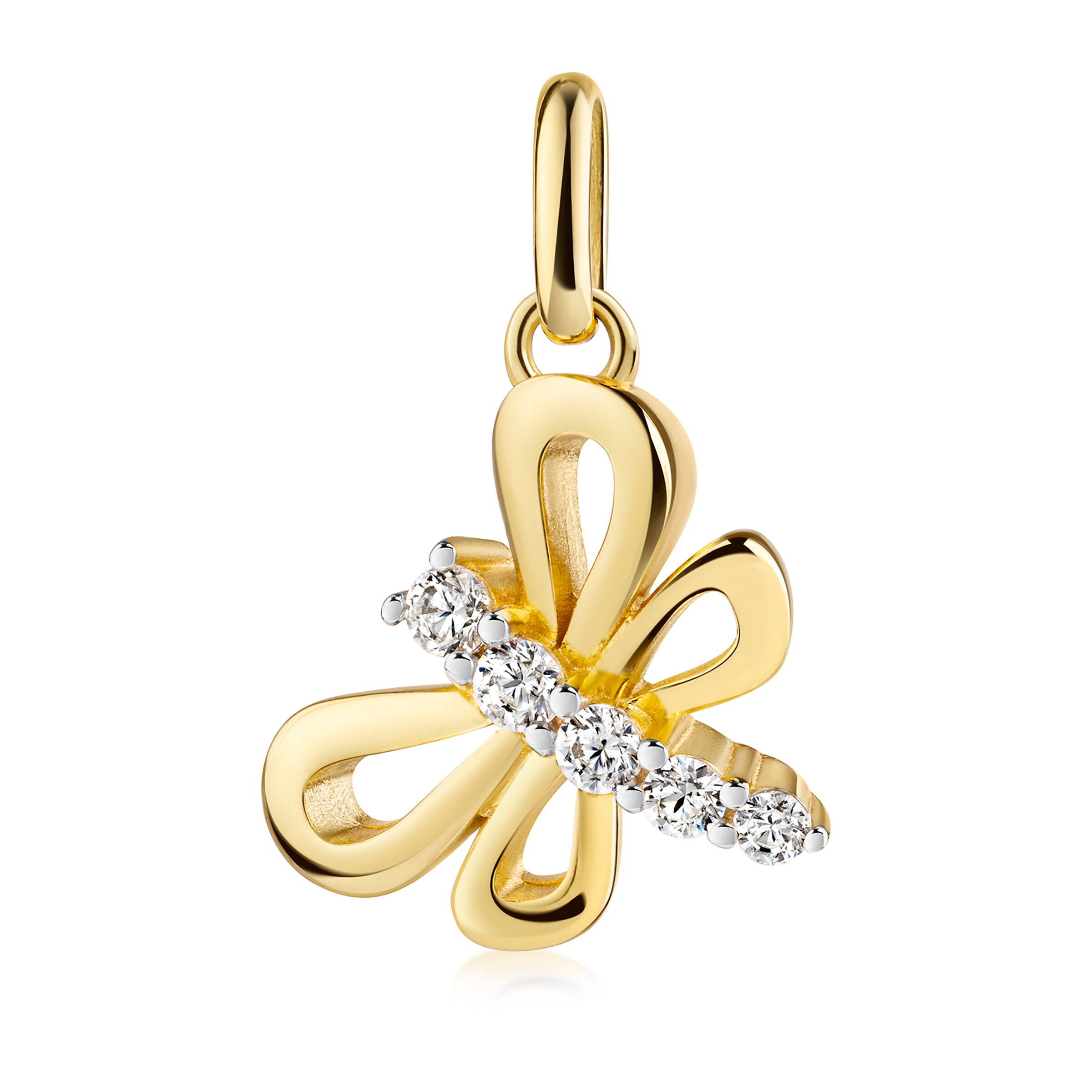 FIRETTI Pendant in Gold: front