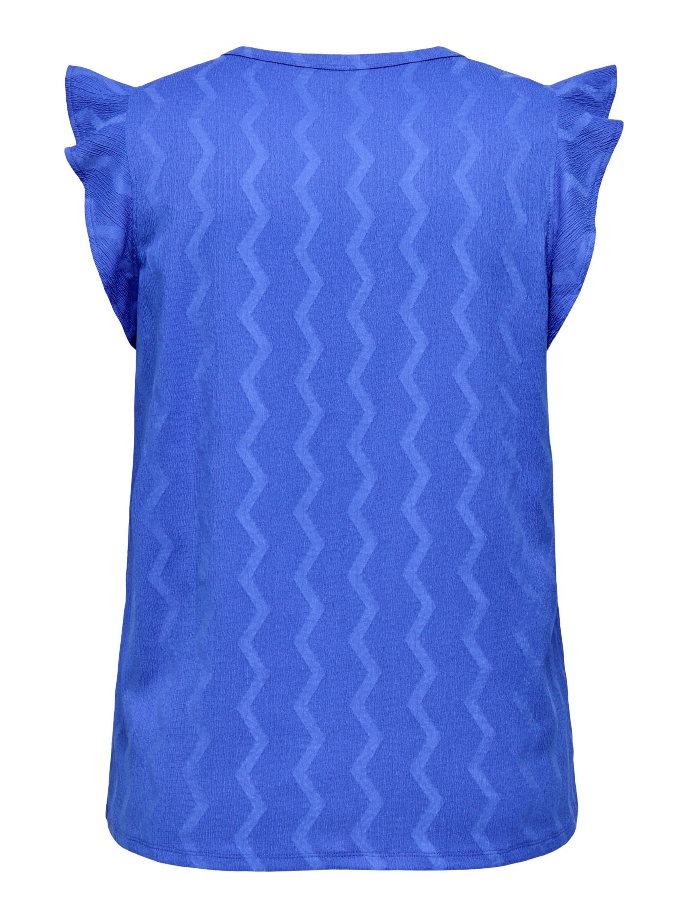 ONLY Carmakoma Blouse 'CARDia' in Blauw