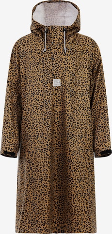 PROTEST Funktionsmantel 'PRTLaugh' in Braun: Vorderseite