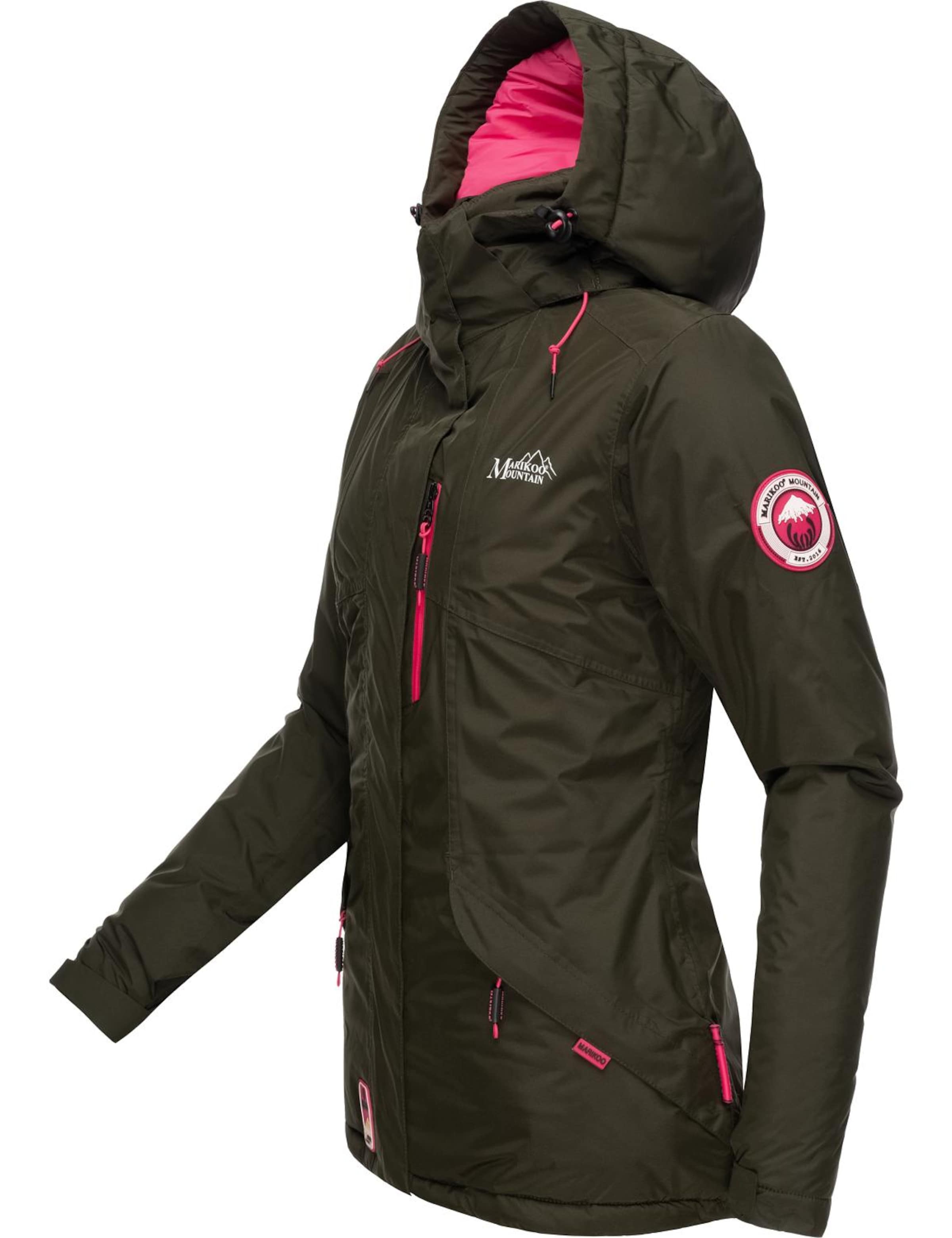 Veste fonctionnelle 'Rabeaa' MARIKOO en vert