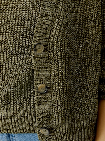 OUI Knit Cardigan in Green