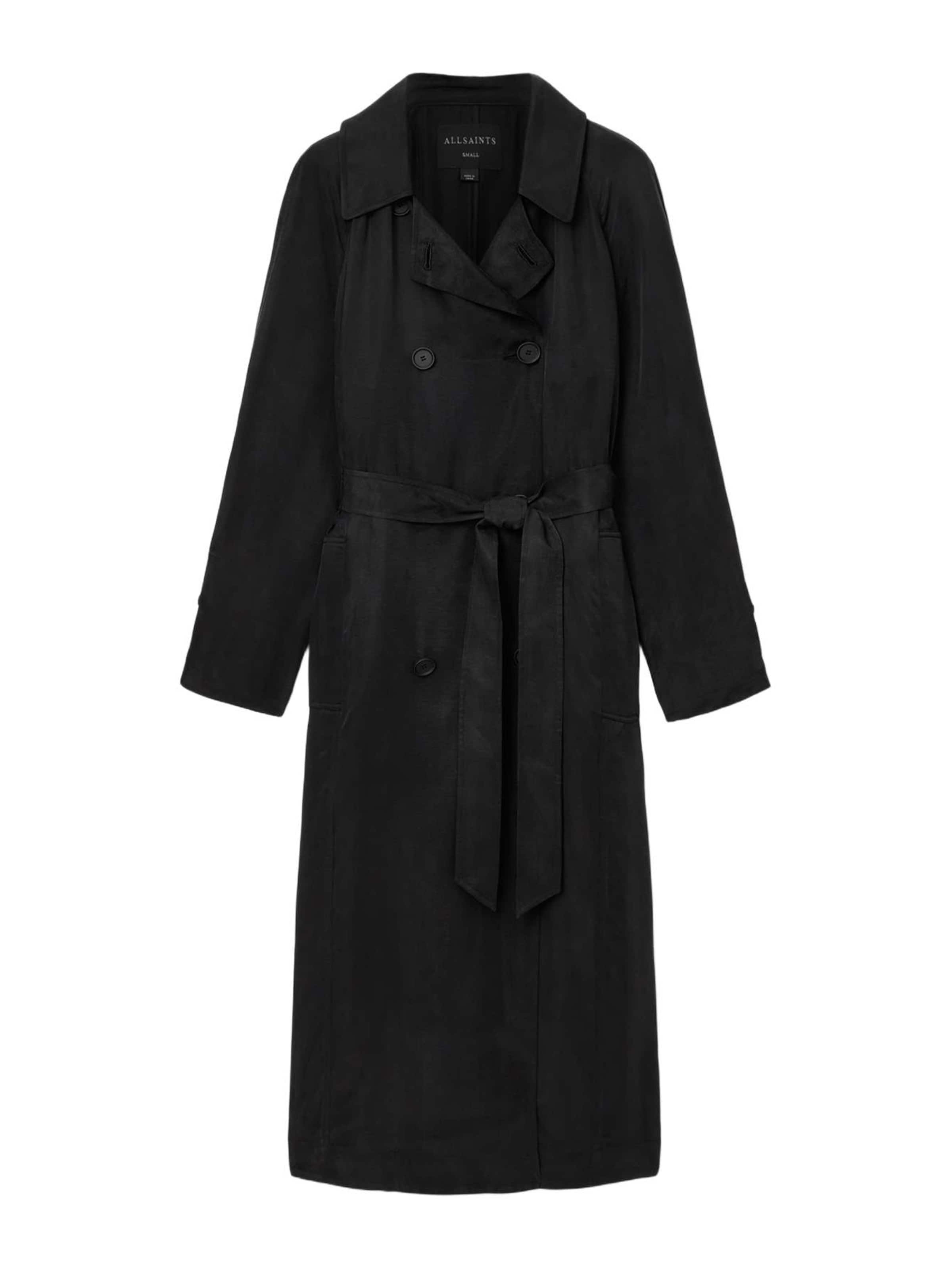 AllSaints Tussenmantel 'LIZIE' in de kleur Zwart, Productweergave