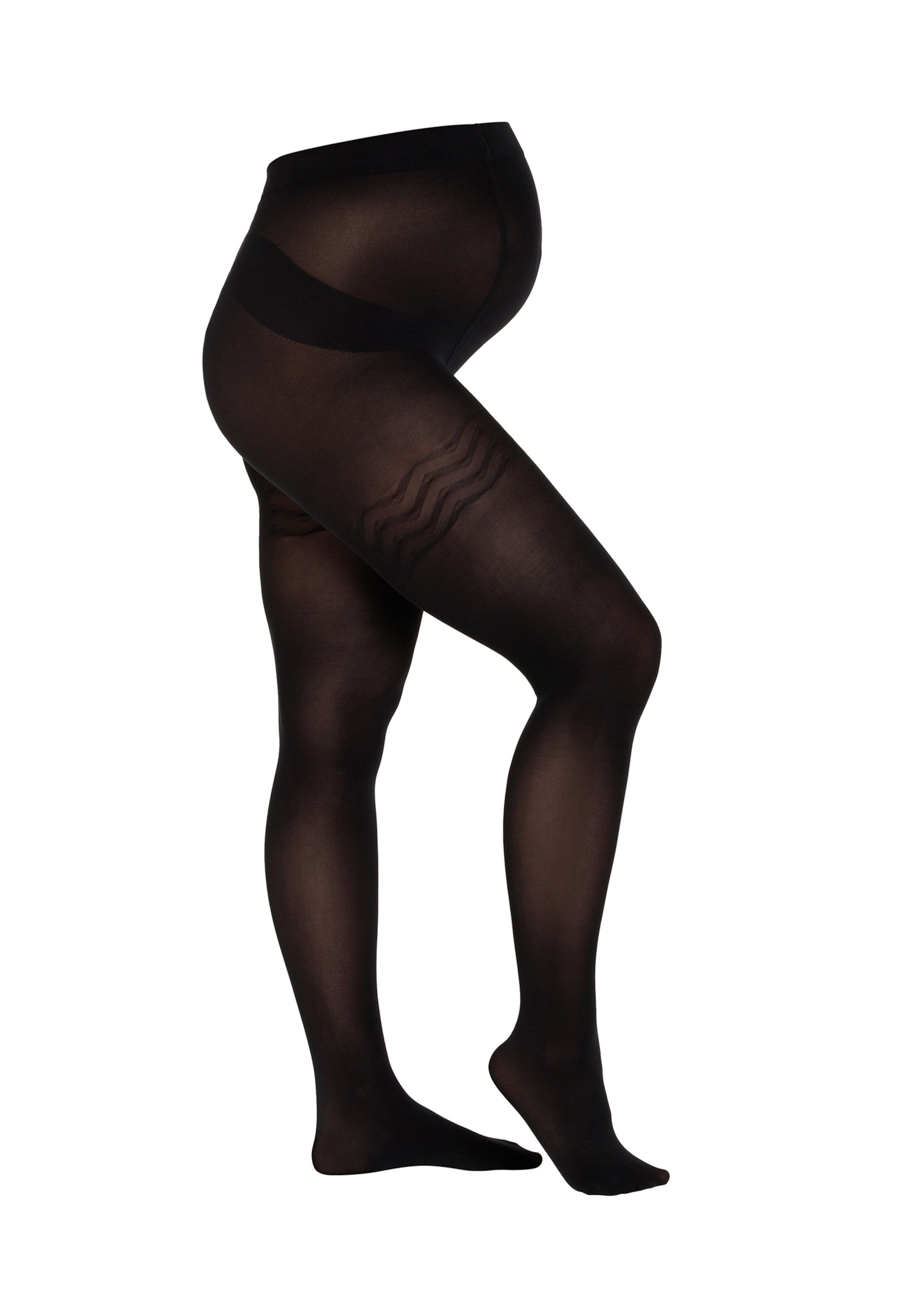 camano Panty's 'Premium 3D 50 DEN' in Zwart: voorkant