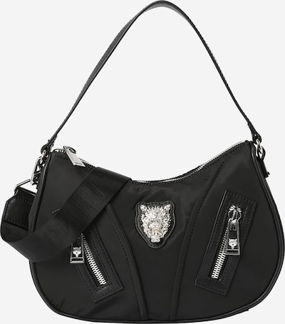 Plein Sport Τσάντα ώμου 'LEAH' σε μαύρο / ασημί, Άποψη προϊόντος