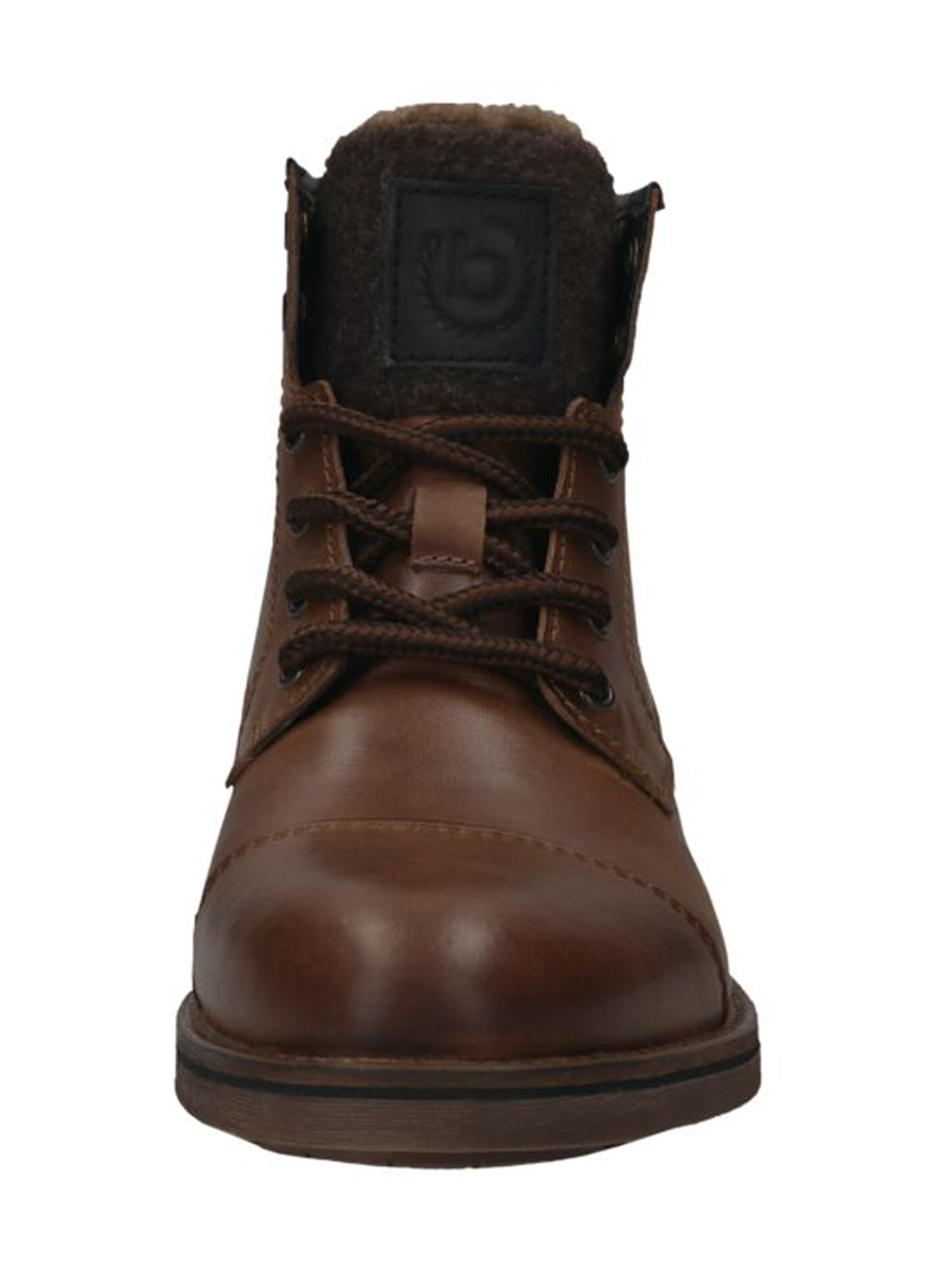 Bocanci cu șireturi de la bugatti pe maro