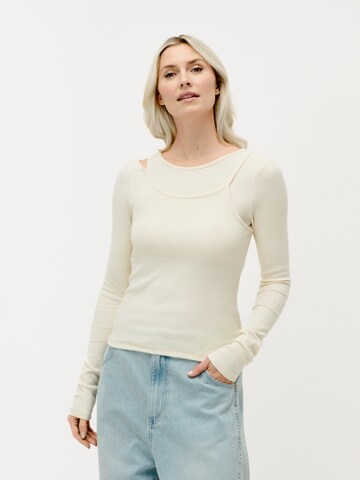 LeGer by Lena Gercke Shirt 'Lena' in Wit: voorkant