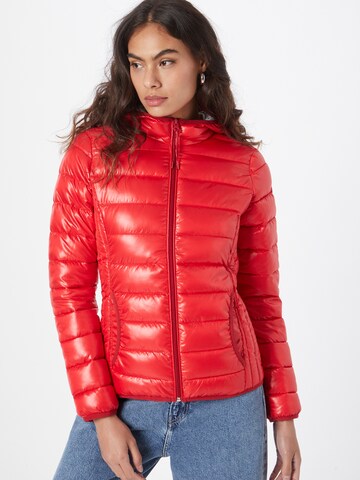 QS Between-Season Jacket in Red: front