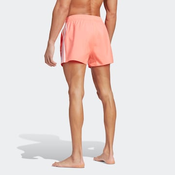 ADIDAS SPORTSWEAR Athletic Swim Trunks in Orange