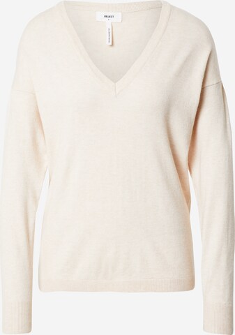 OBJECT Pullover 'Thess' in Beige: predná strana